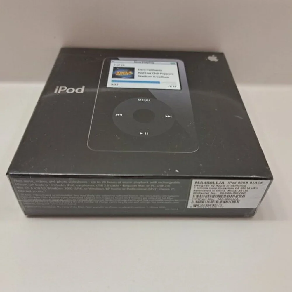 Apple iPod Video 5th Generation 80GB Black MA459LL/A A1136 - BRAND NEW SEALED